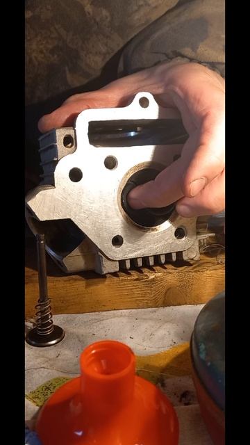 Притирка клапанов мопеда Дельта Альфа