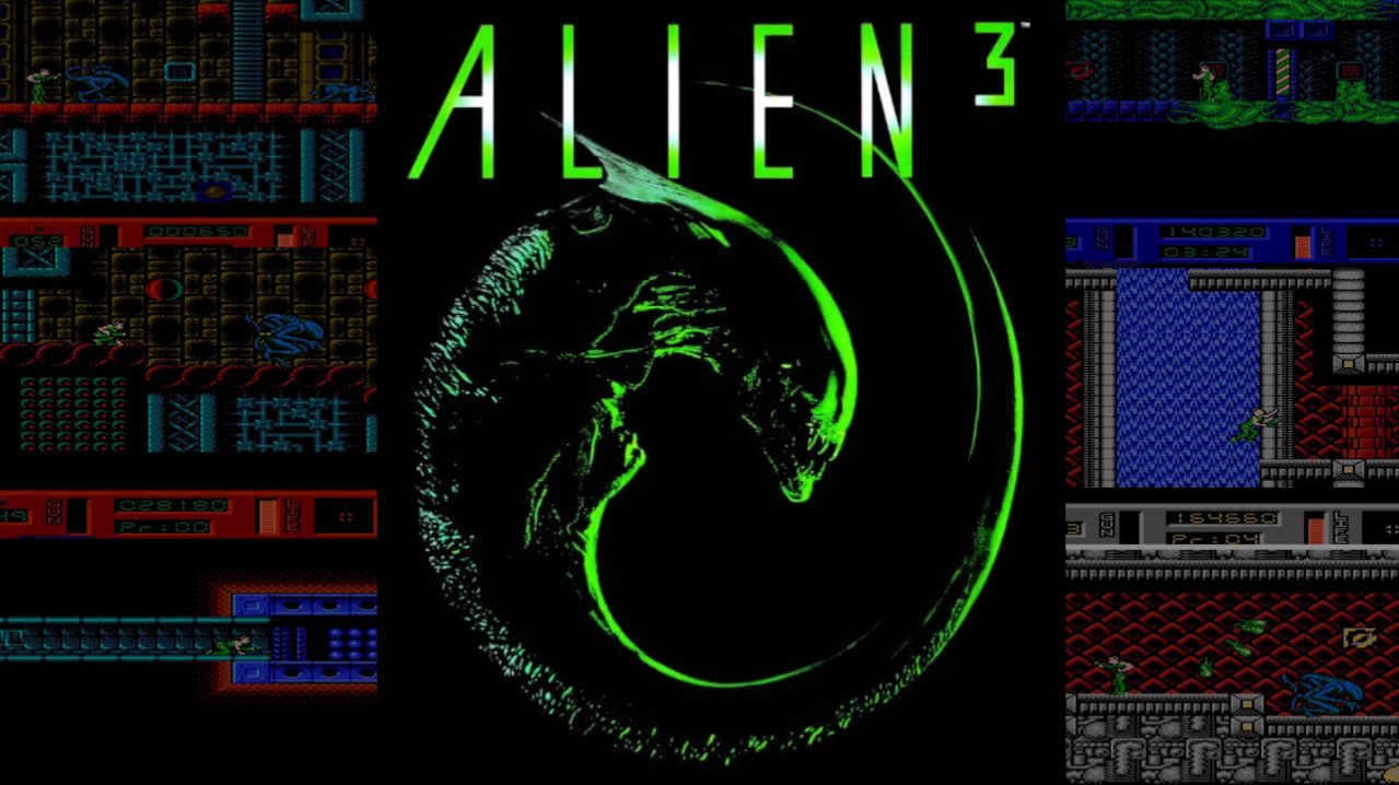 Alien 3 / Чужой 3 полное прохождение игры на Денди (NES)