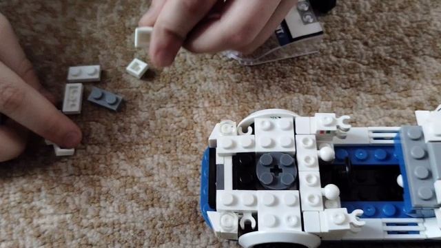 как собрать машину из лего часть вторая