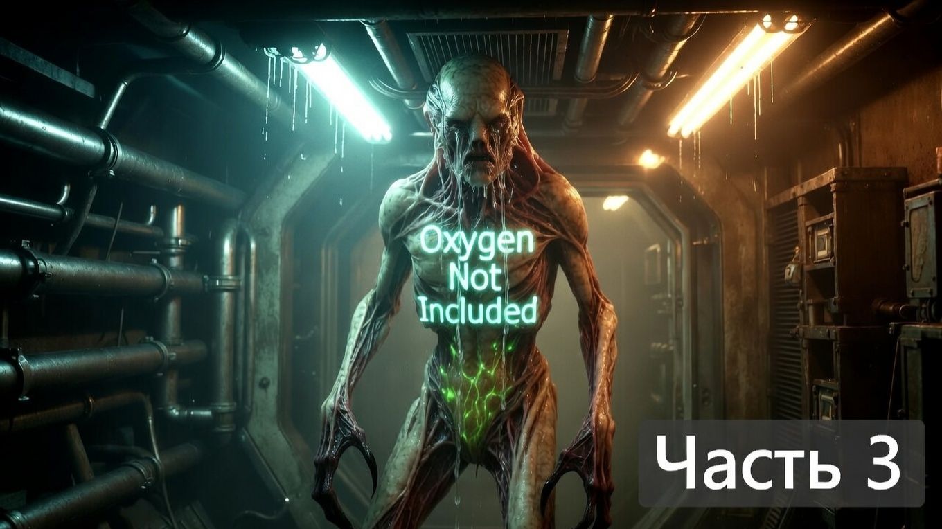 Oxygen Not Included  31 цикл, лизерка!