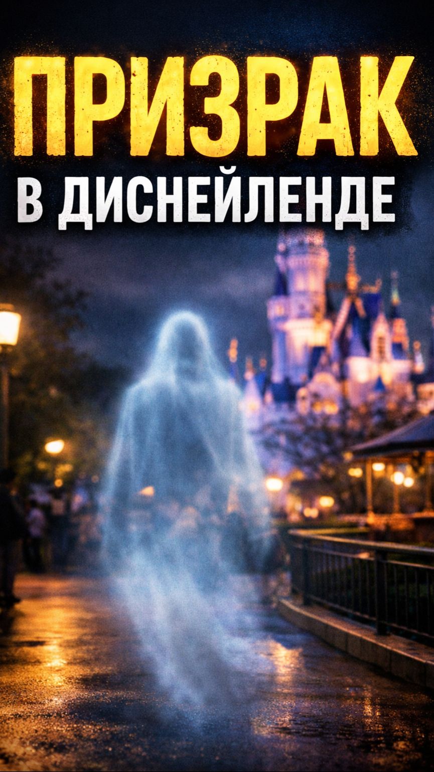 ПРИВИДЕНИЕ замеченное в Диснейленде