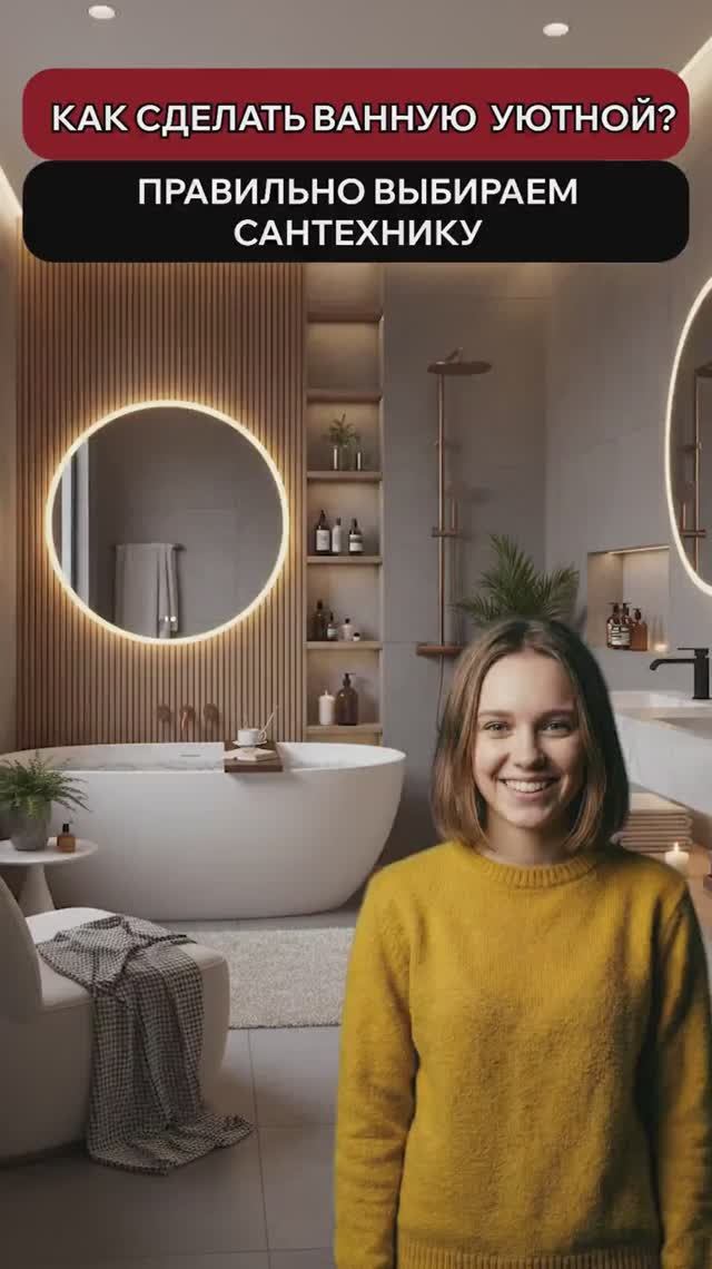 Как сделать ванную уютной? #витионгруп #дизайнинтерьера #ремонтквартир