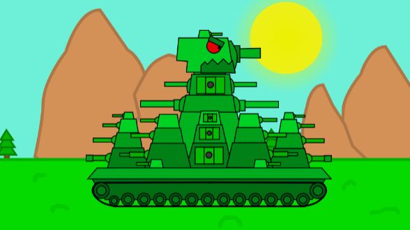 Мой КВ-44 из Битвы танков