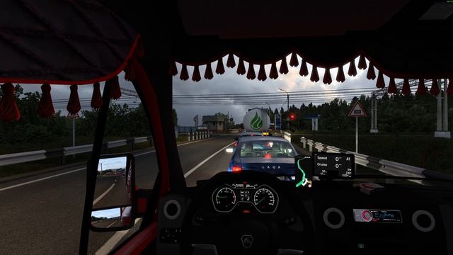 ETS 2 1.58 поездка из Сызрони в Саратов на газели