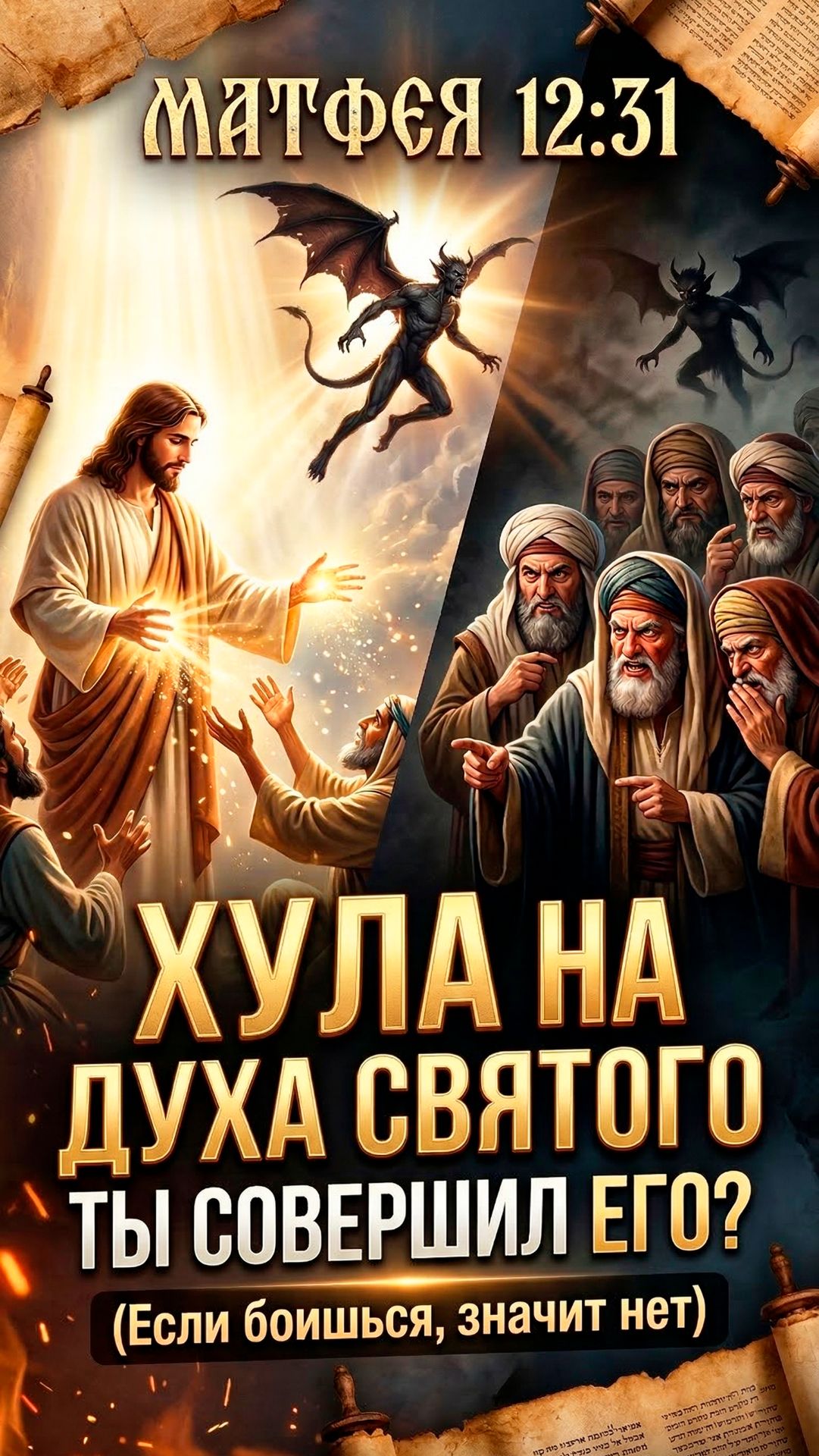 Хула на Духа Святого. Разбор без паники. Простое объяснение сложного стиха