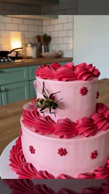 Муха на торте