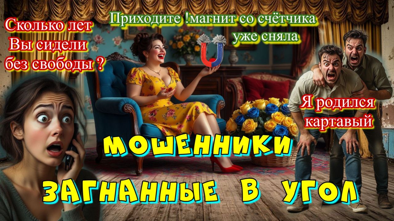 🔥ОЧЕНЬ ЖАРКАЯ ПОДБОРКА 😂ЗАГНАННЫХ В УГОЛ МОШЕННИКОВ😜