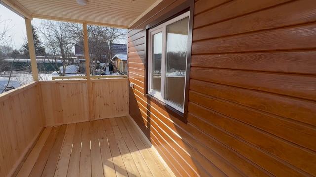 Обзор Дачного дома 5/8м от компании Лесное раздолье Омск