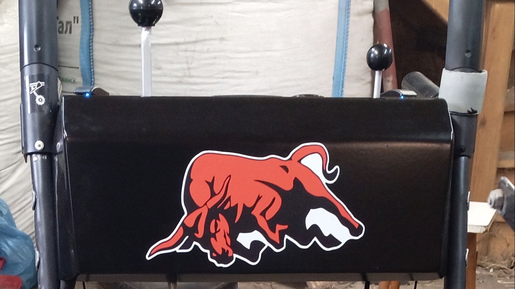 Снегоуборщик Huter SGC 4800В. Окончательный вариант панели управления.