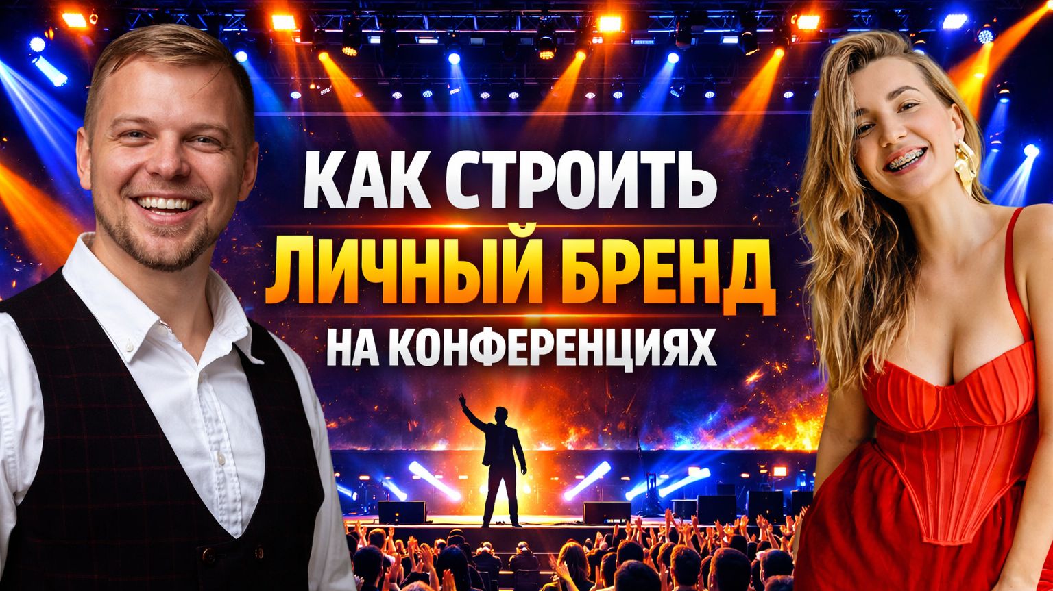 Как руководителю строить личный бренд на конференции. Анастасия Азарова