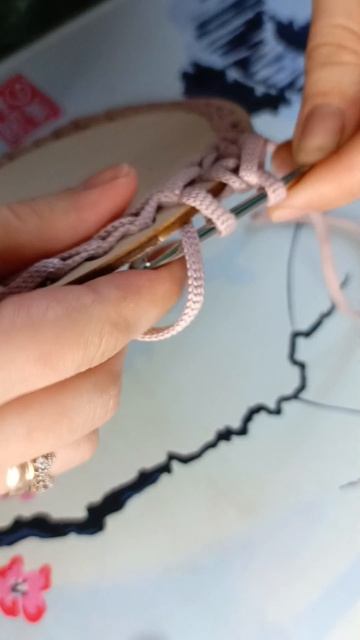 плетение корзинки крючком 🧶