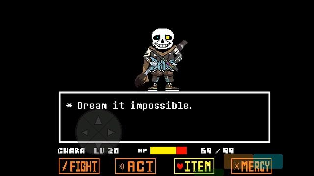 прохождение Ink Sans на телефоне