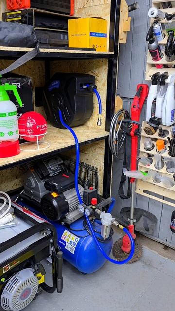 Шланг на катушке для компрессора Brohmden..