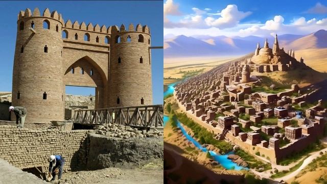 Древний город Отрар - экономический центр прошлого