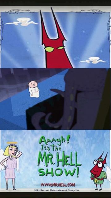 «Мистер Хелл» (англ. Aaagh! It's the Mr. Hell Show) — британский мультсериал от компании BBC.