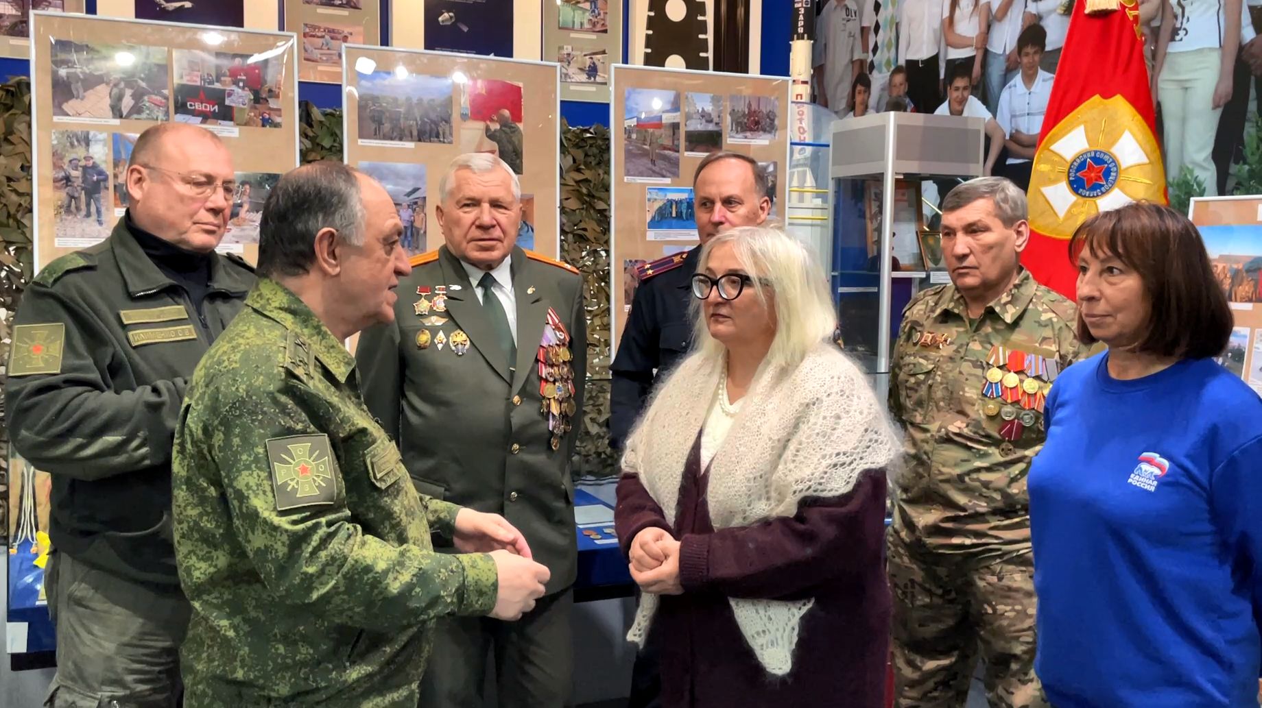 Выставка «В строю. Офицеры запаса». Февраль 2026 г.