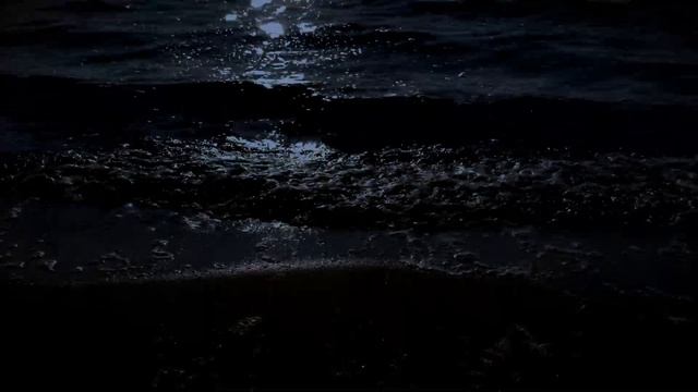 Звук морских волн ночью. Шум для сна и расслабления 🌊 белый шум для отдыха и учебы