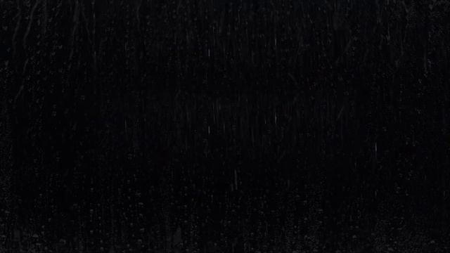 Звуки дождя и грома ЧЕРНЫЙ ЭКРАН Помогает для сна