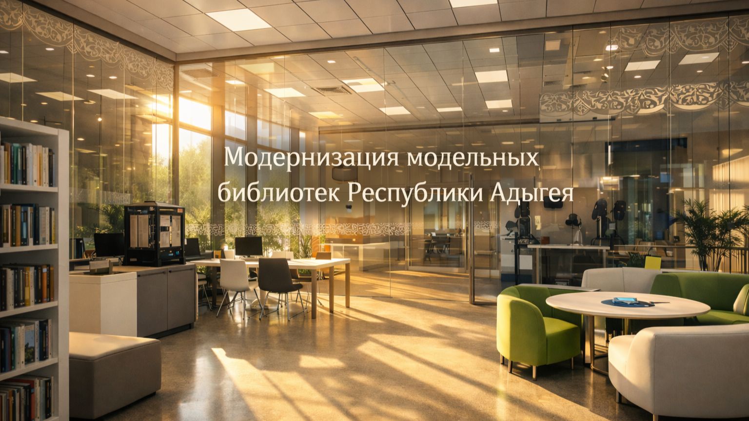 Модернизация модельных библиотек Республики Адыгея (2019–2025)