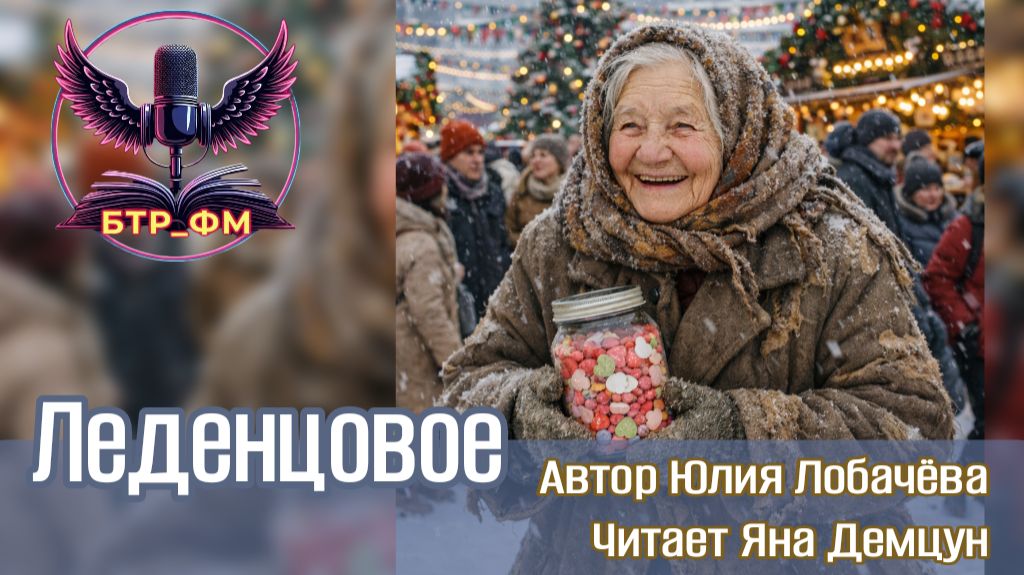 АУДИОРАССКАЗ. Леденцовое. Автор Юлия Лобачёва. Озвучивает Студия БТР_ФМ и Яна Демцун