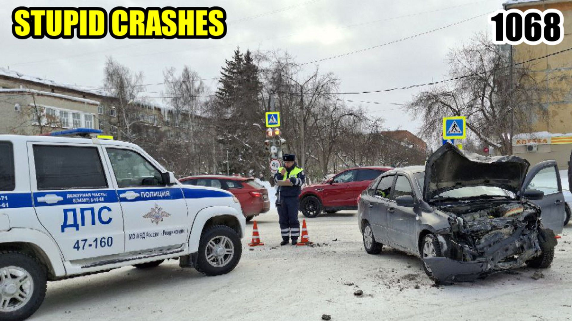 Подборка аварий и дтп на видеорегистратор. 12 03 26