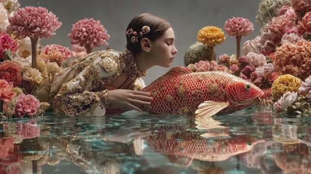 Безмятежность в стили стимпанк