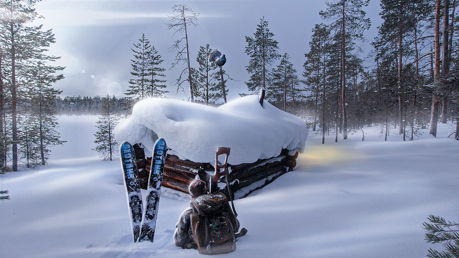 ПОИСКИ ТАЁЖНОЙ ИЗБЫ. ЧТО УВИДЕЛ ПУТНИК В ЛЕСУ. НАШЁЛ ТАЁЖНУЮ ИЗБУ И ОБАЛДЕЛ