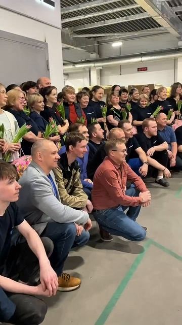 NORDFIL поздравил сотрудниц завода с 8 Марта