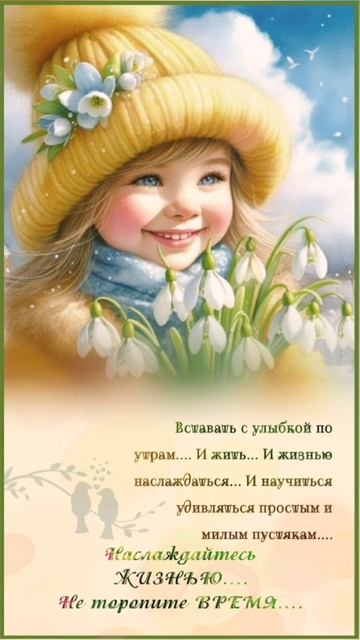 Доброе утро