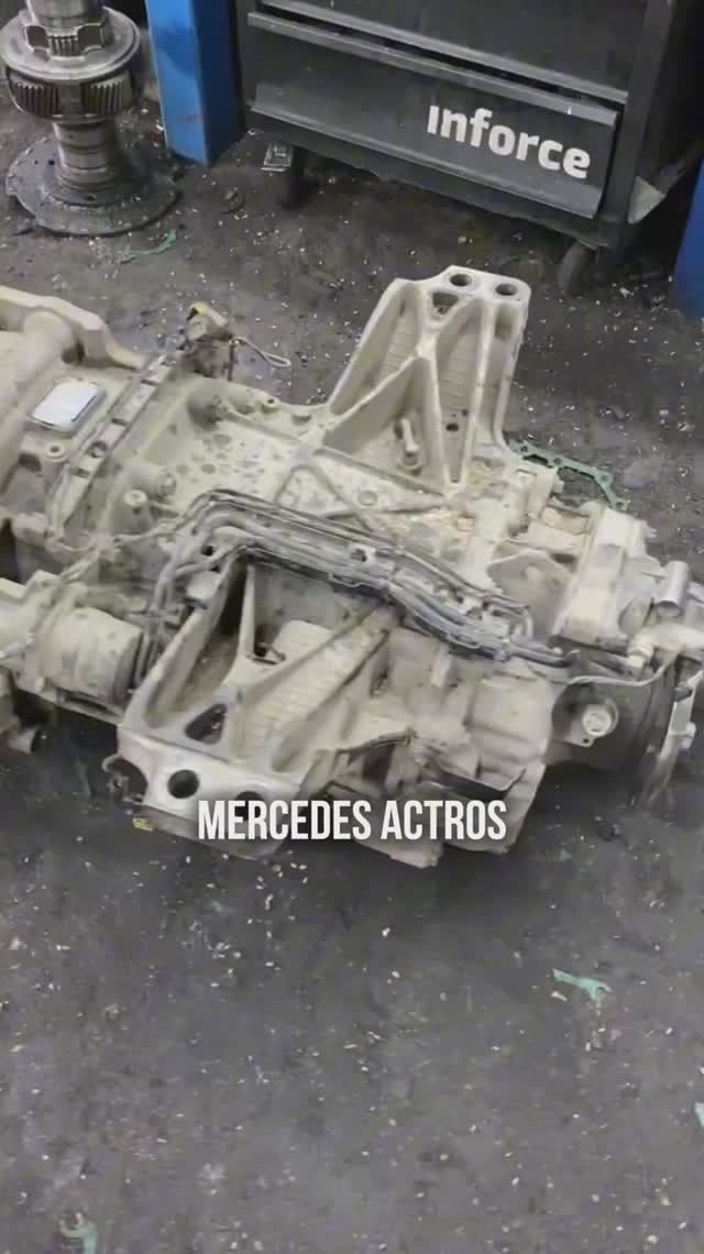 Восстановили КПП от тягача Mercedes-Benz Actros