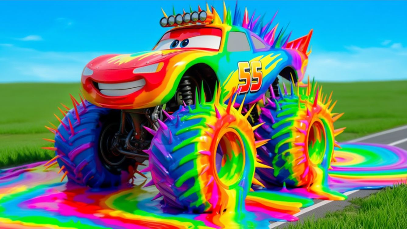 Мультики про машинки! Молния Маккуин и Мэтр против машинок Pixar Тачки Дисней для детей и малышей #2