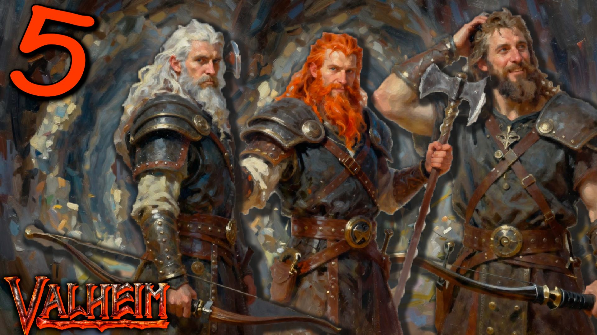 Valheim (COOP) #5 - Пещерные Похождения! Бронзовые Парни!