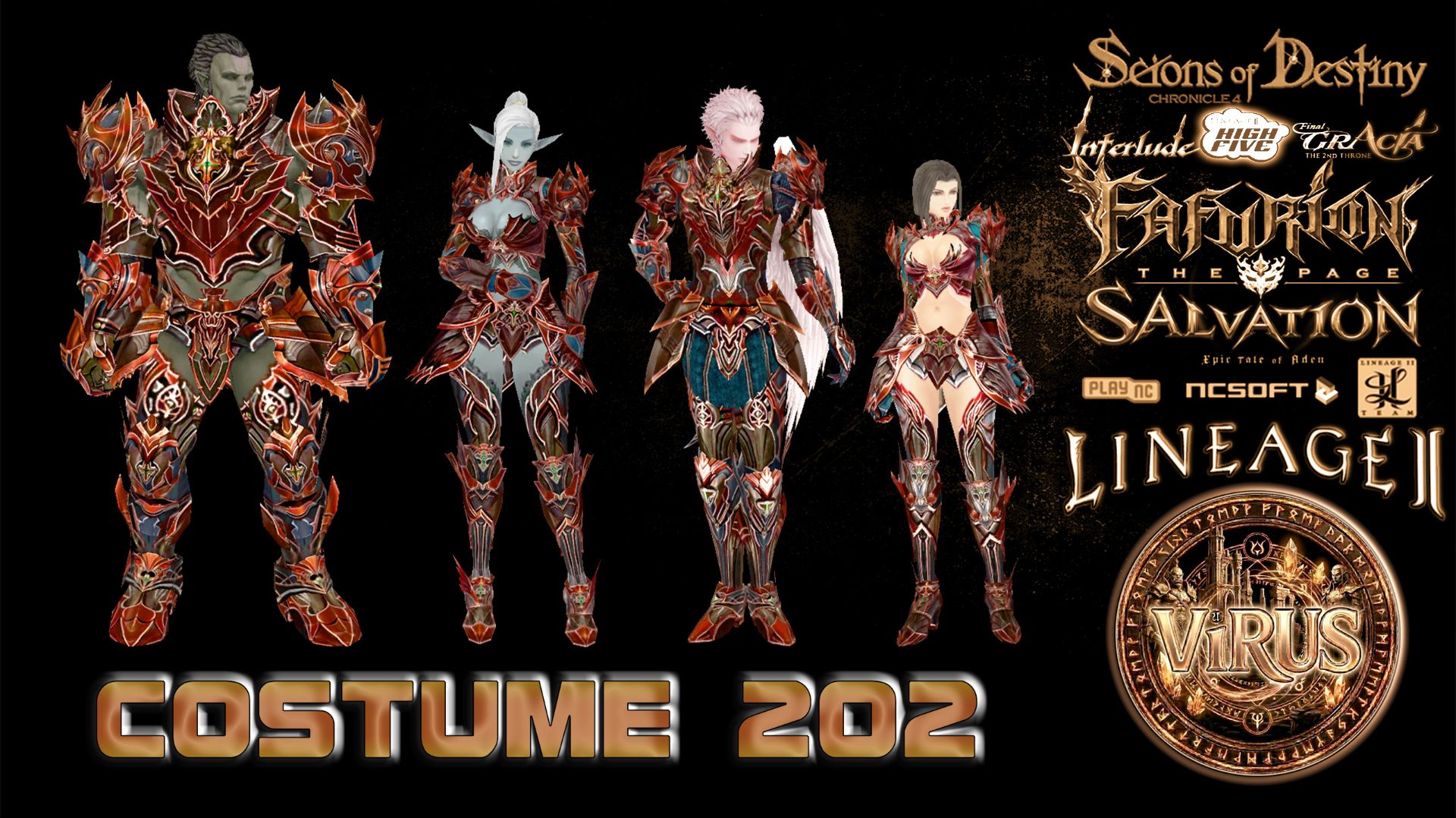 New Costumes. 202. LINEAGE II. Any Chronicles ◄√i®uS►