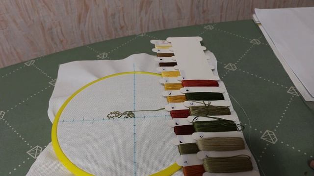 Влог: Вышивка крестиком. Новые работы в феврале.