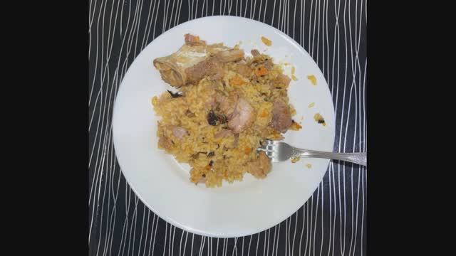 плов в афганском казане