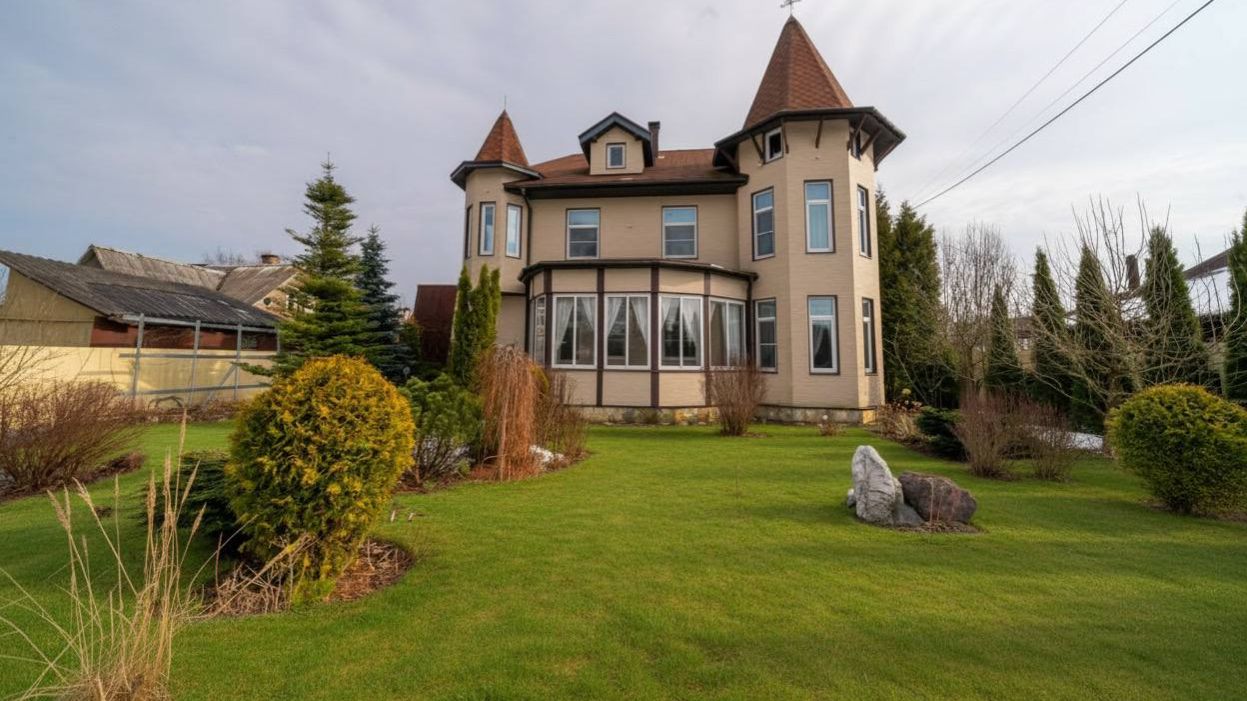 3 этажный дом с отдельной баней