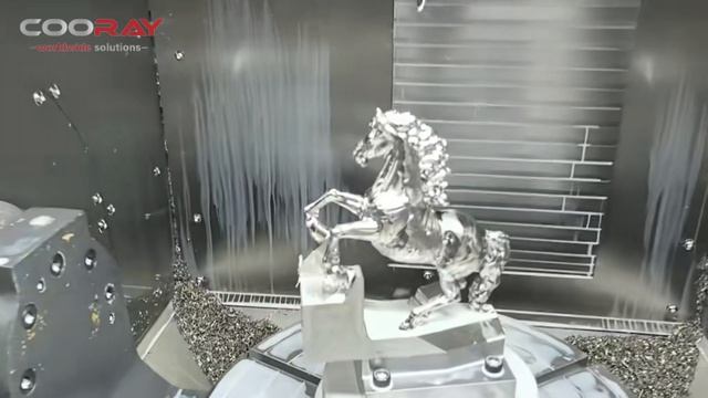 Профессиональный пятиосевой центр #Обрабатывающий центр #COORAY