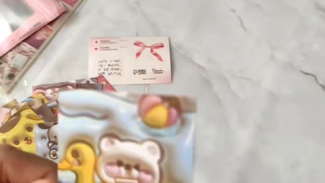 Распаковка наклеек с WB