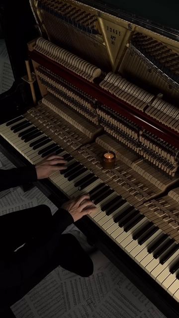 Happy End❤️ #aesthetic #piano #calm