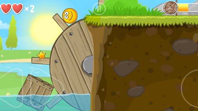 Прошел уровни 1 мир в Ред бол 4