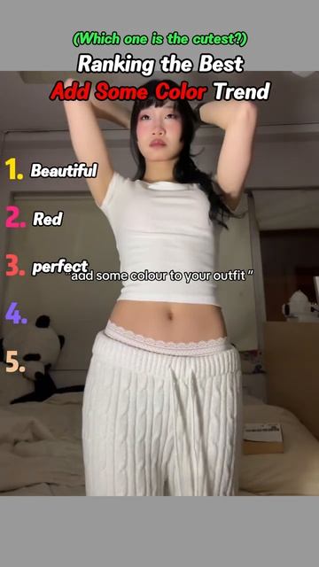 Ranking Add Some Color Trend 😭#ranking #ranking #shorts