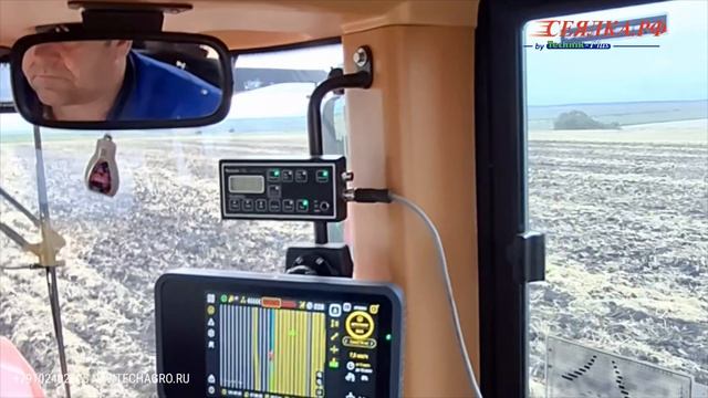 Внесение удобрений (туковысевающий аппарат) на глубокорыхлитель Кама, Ярославич, Гаспардо