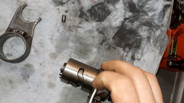 Мопед Альфа Дельта ремонт капирного вала