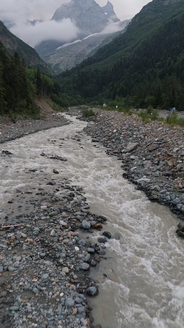 Полёт вдоль Аманауза вечером