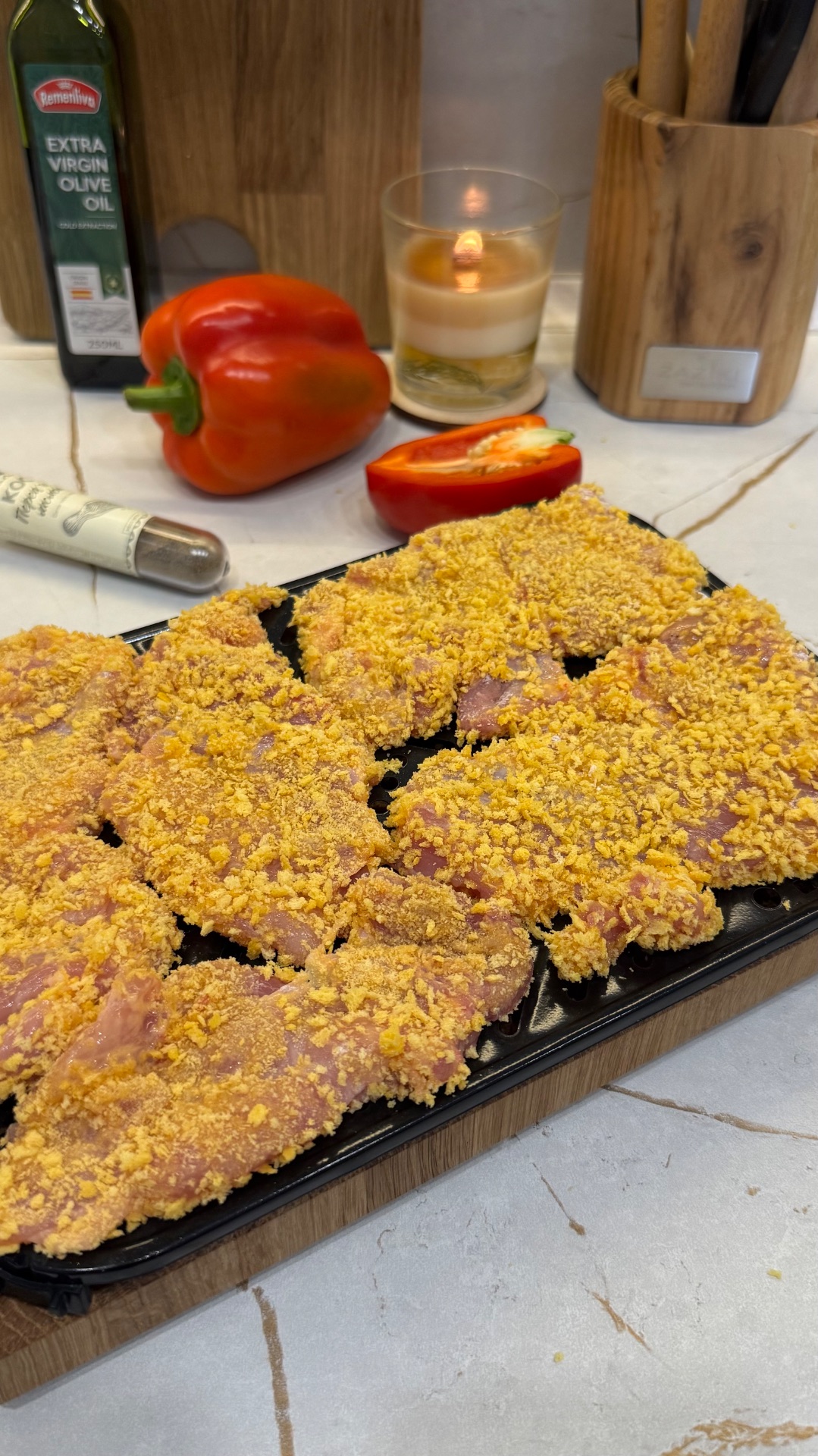 Куриный шницель 🔥