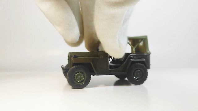 Масштабная модель автомобиля ГАЗ - 67Б в масштабе 1:43..из моей коллекции))