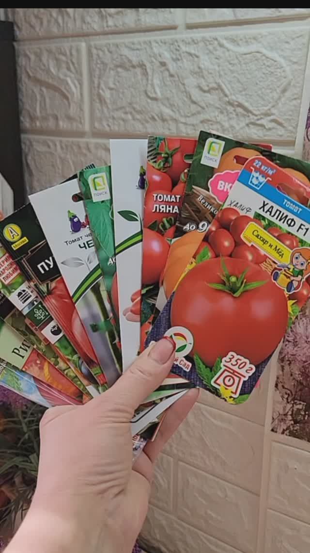 Сеем Томаты..Сроки посева в Средней полосе,возраст рассады для высадки в грунт 🍅🌿