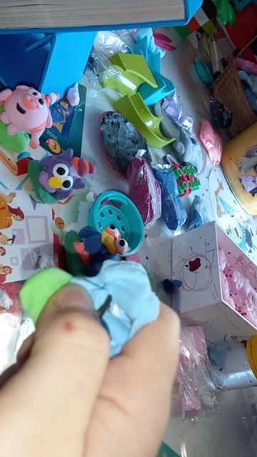 Смешарики из пластилина