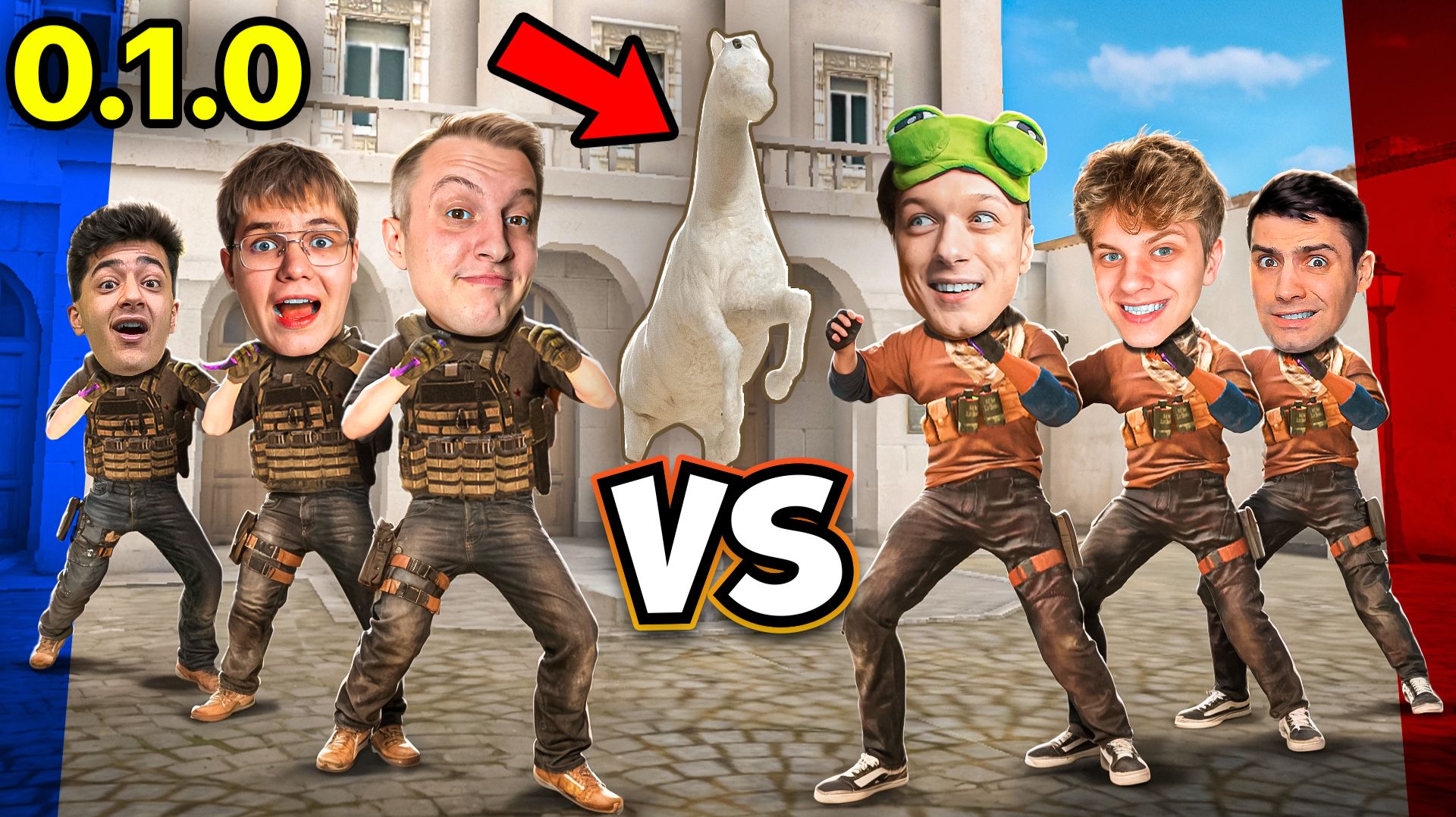 ШОУ МАТЧ ЮТУБЕРОВ в САМОМ СТАРОМ STANDOFF 2 (0.1.0)