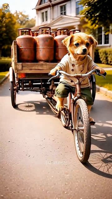 This Puppy Have No Cash To Celebrate Festival, So The Rich Man Makes Fun Of Him #animahal